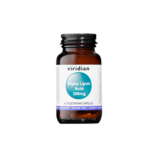 Alpha Lipoic Acid 200mg veg 30 capsules