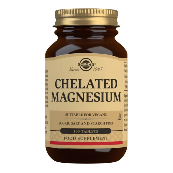 Chelated Magnesium Tablets - Pack of 100