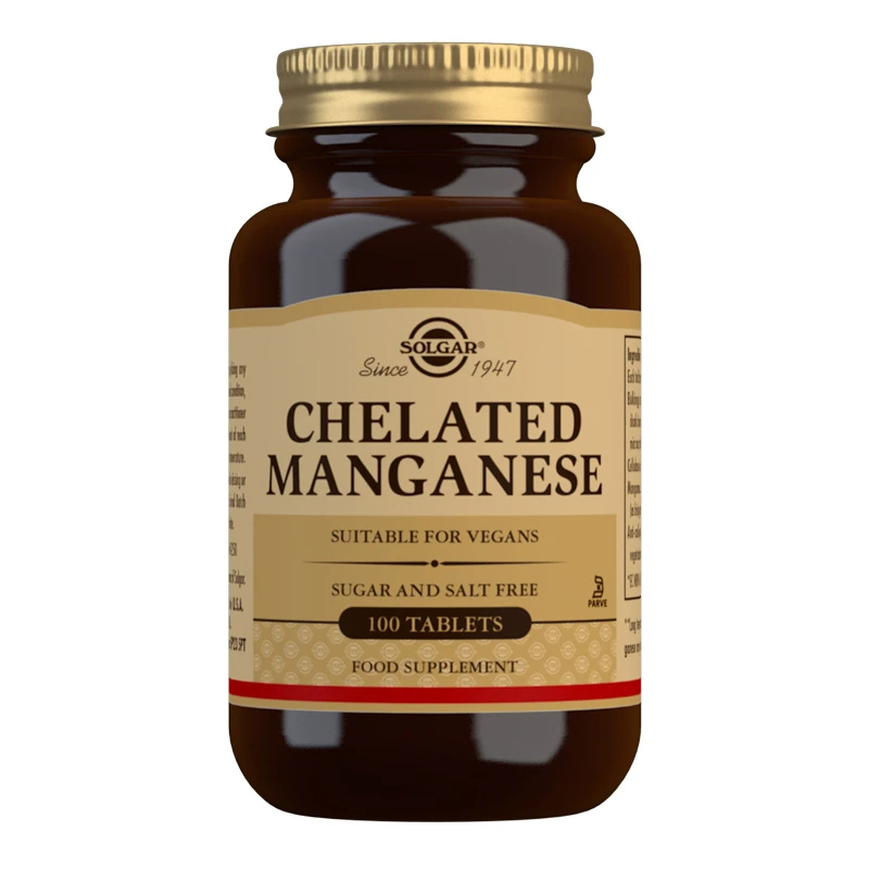 Chelated Manganese Tablets - Pack of 100
