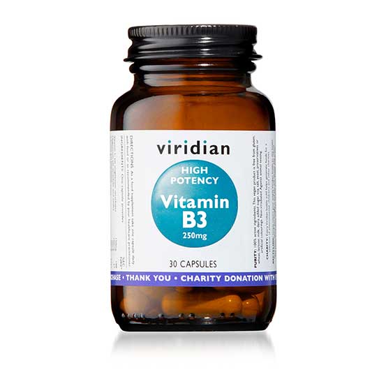 High Potency Vitamin B3 30 capsules
