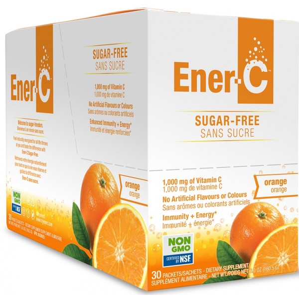 Ener-C Orange Sugar Free  NEW - 30Sach