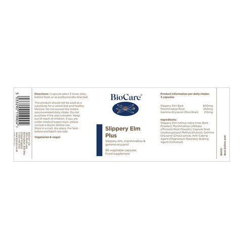 Slippery Elm Plus 90 Capsules