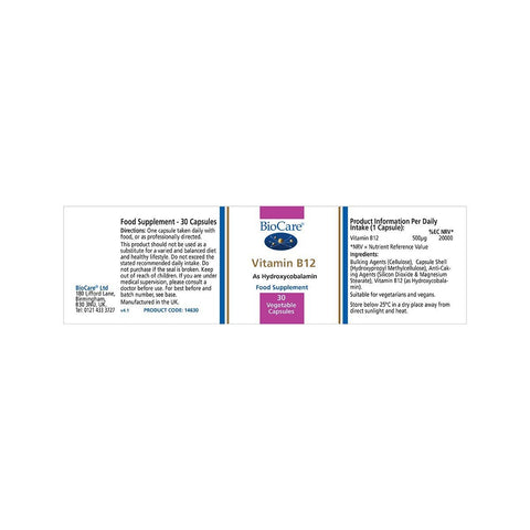 Vitamin B12 Veg Capsules