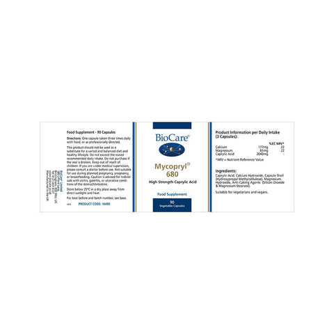 Mycopryl® 680 (Caprylic Acid Complex) 90 Caps