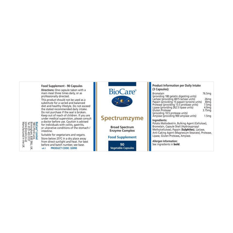 Spectrumzyme (Enzyme Complex) 90 Caps