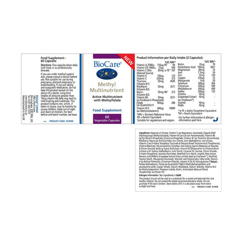 Methyl Multinutrient - 60 Capsules