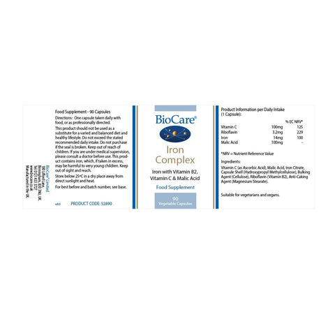 Iron Complex 90 Capsules