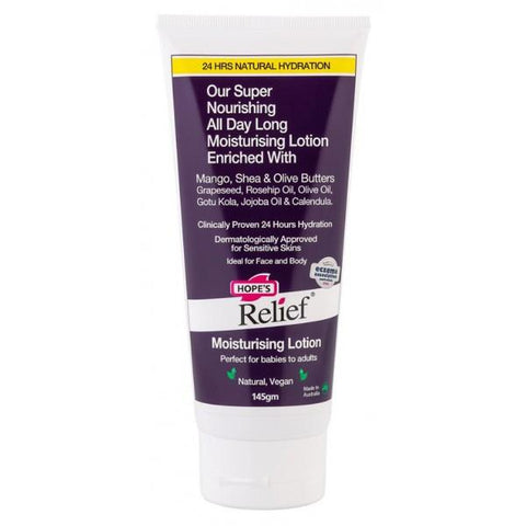 Hope's Relief Moisturising Lotion (Vegan) 145gm