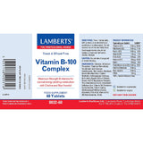 Vitamin B-100 Complex 60 Tablets