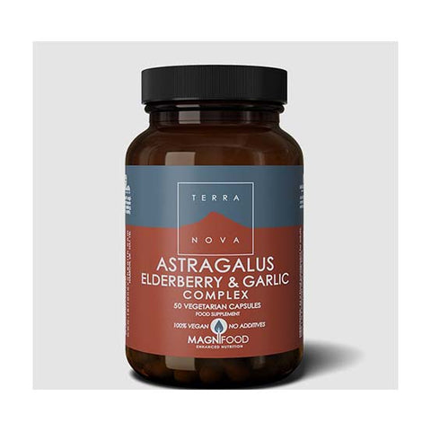 Astragalus, Elderberry & Garlic Complex 50's
