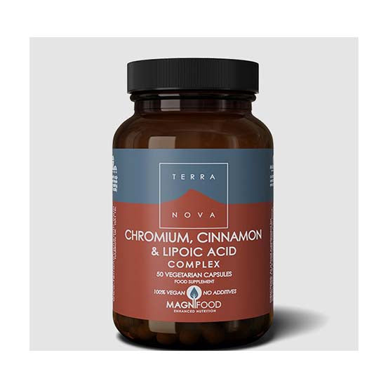 Chromium, Cinnamon & Lipoic Acid Complex 50's