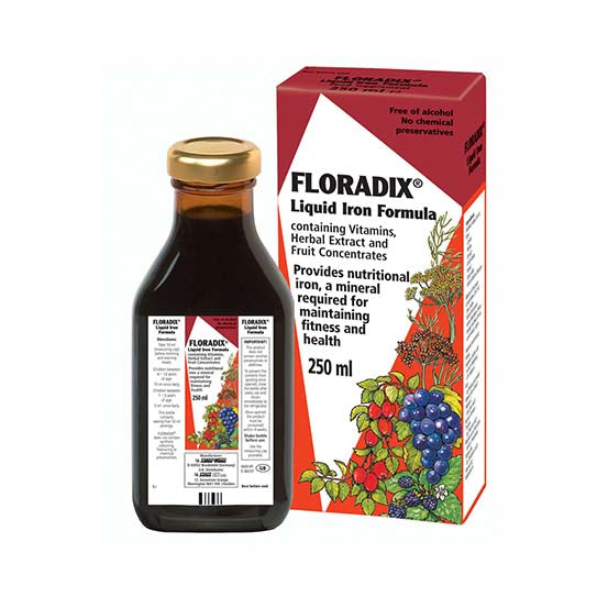 Floradix Liquid Iron Formula-250ml