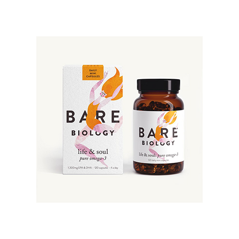 Life & Soul Omega-3 Fish Oil Mini 120 Capsules