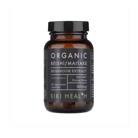 Maitake & Reishi Extract Blend, Organic – 60 Vegicaps