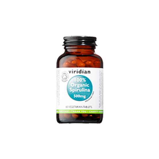 Organic Spirulina 500mg tablets 120