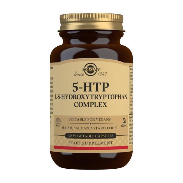5-HTP L-5-Hydroxytryptophan Complex Vegetable 30 Capsules