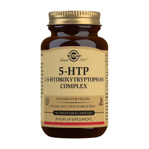 5-HTP L-5-Hydroxytryptophan Complex Vegetable 90 Capsules