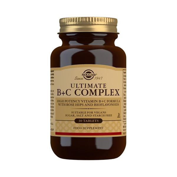 Ultimate B+C Complex 30 Tablets