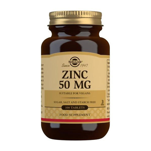 Zinc 50 mg Tablets - Pack of 100
