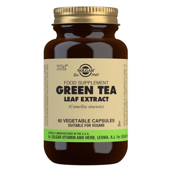 Green Tea Leaf Extract Vegetable Capsules - Pack of 60