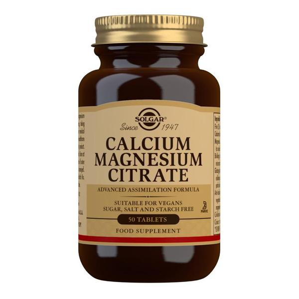 Calcium Magnesium Citrate 50 Tablets
