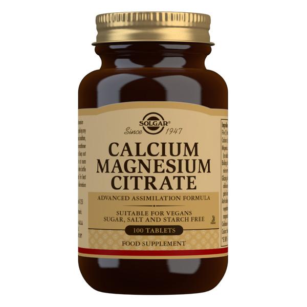 Calcium Magnesium Citrate 100 Tablets