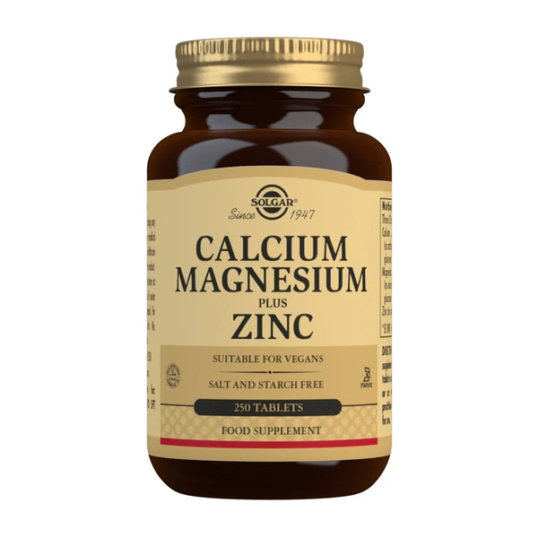 Calcium Magnesium Plus Zinc 250 Tablets