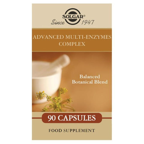 Advanced Multi-Enzyme Complex Vegetable Capsules - Pack of 90
