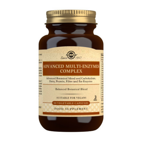 Advanced Multi-Enzyme Complex Vegetable Capsules - Pack of 90