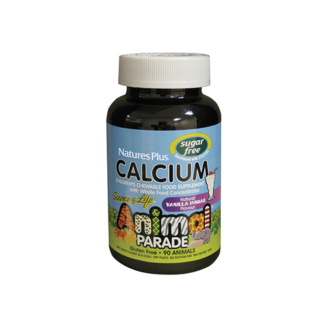 Animal Parade® Sugar Free Calcium Children\'s Chewable - Vanilla Sundae Flavour