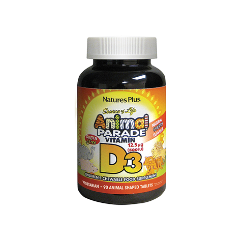 Animal Parade® Vitamin D3 500 IU Childrens Chewable - Black Cherry Flavor