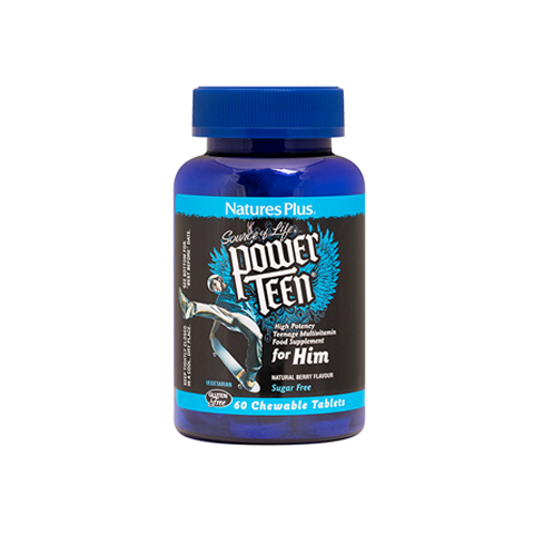 POWER TEEN<sup>&reg;</sup> For Him Chewable Multi - Wild Berry
