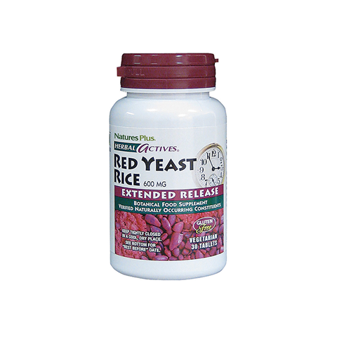Herbal Actives Red Yeast Rice 600 mg Extended Release Tablets