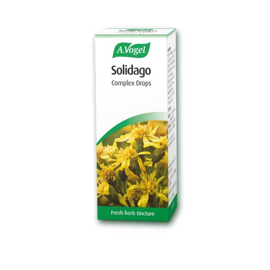 Solidago, birch and other herbs