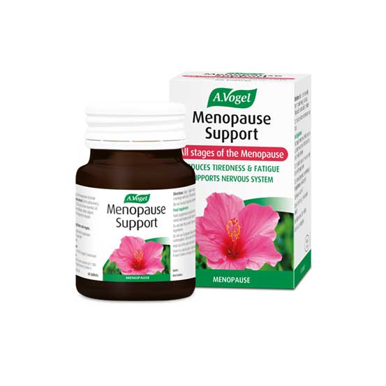 A.Vogel Menopause Support tablets with Soy Isoflavones, Magnesium and Hibiscus for all stages of menopause, 60 tablets