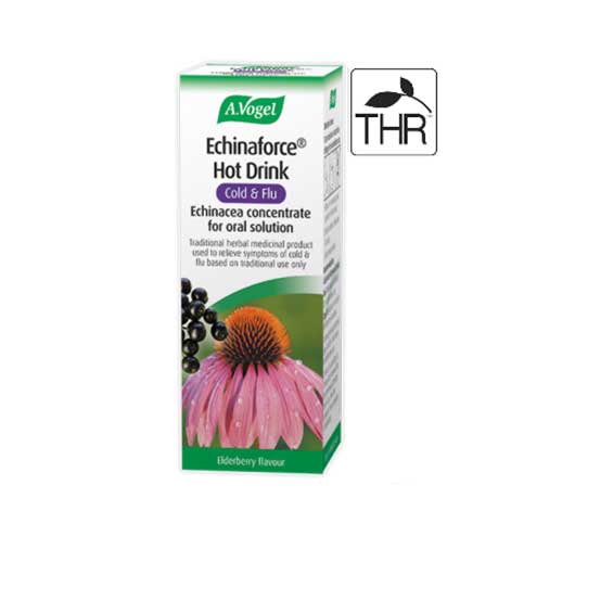 A.Vogel Echinaforce Hot Drink Cold & Flu Echinacea concentrate for oral solution with Elderberry for the relief of cold and flu symptoms, 100ml