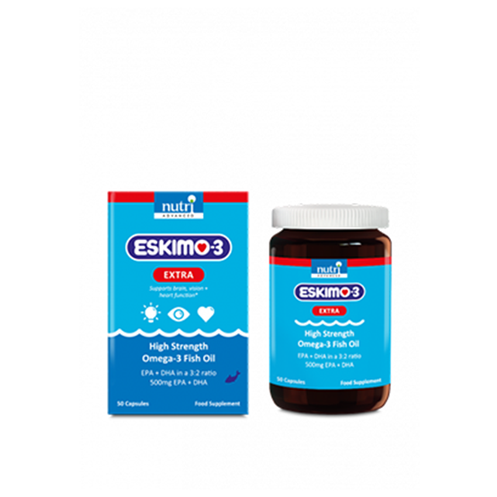 Eskimo®-3 Extra 50 Capsules - High Strength Fish Oil