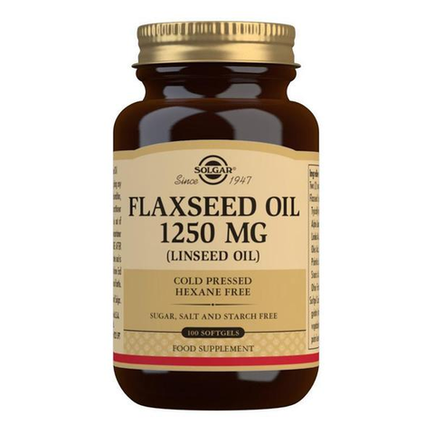 Flaxseed Oil 1250 mg Softgels - Pack of 100
