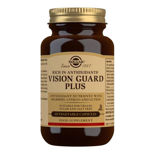 Vision Guard Plus Vegetable Capsules - Pack of 60