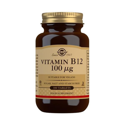 Vitamin B12 100 mcg Tablets - Pack of 100