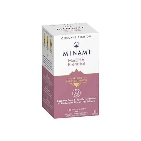 MorDHA Prenatal Omega-3 Fish Oil - 60 Capsules